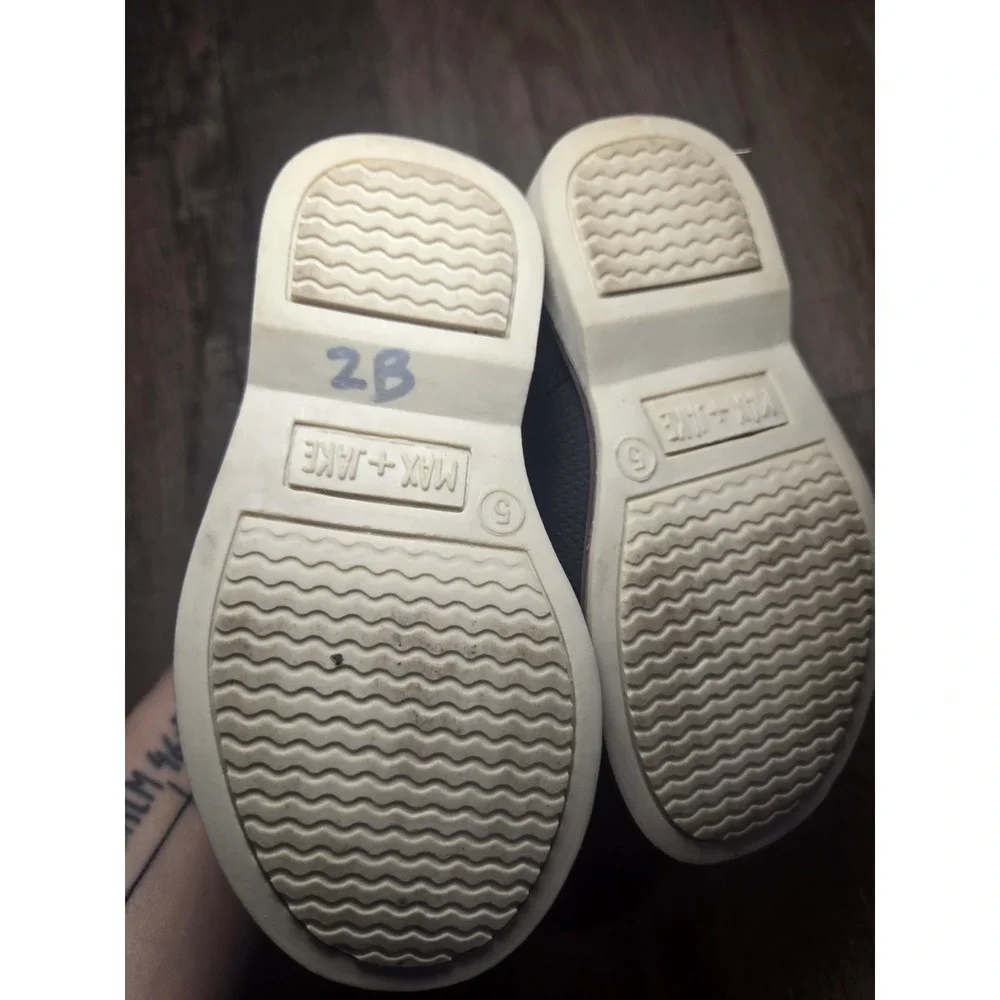 Max + Jack Kids Black Dress Shoes‎ Size 5